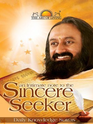 cover image of An Intimate Note to the Sincere Seeker